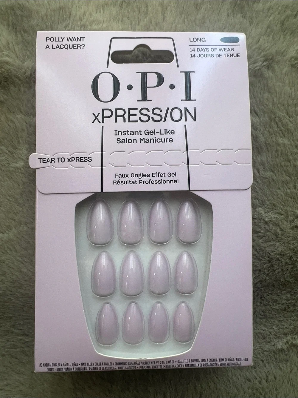 OPI xPRESS/ON Press-On Nails BUNDLE (4) | Download Me Space Jamz Taurus-t Me